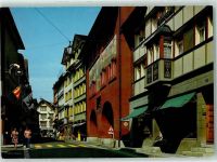 9050 Appenzell - Hauptgasse mit Rathaus