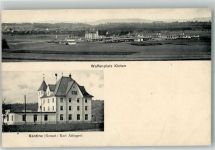 8302 Kloten 1912 Foto AK Kaserne Waffenplatz Kantine Feldbatterie
