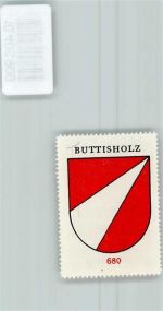 6018 Buttisholz - Vignette Wappen Kaffee Hag 1920-1940