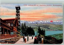 8143 Uetliberg - Gasthaus Uto Kulm Sonnenaufgang
