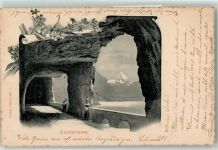 Axenstrasse 1902 Werbe AK Werbung Winterthur Versicherung