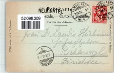 2000 Neuchâtel Neuenburg 1903 Lithographie Hotel des Alpes