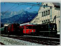 8400 Winterthur Foto AK Bahnhof Eisenbahn Räthische Bahn