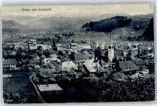 3550 Langnau im Emmental - Kirche, Ortsansicht