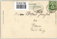 2042 Valangin 1901 - Straße Rue