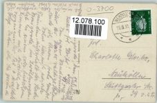 O3700 Wernigerode Waldmühle Heilstätte 1930 AK Tuberkulose