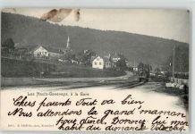 2208 Les Hauts-Geneveys 1910 - La Gare Bahnhof Eisenbahn