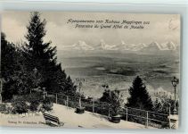 2532 Magglingen Macolin - Alpenpanorama vom Kurhaus Magglingen aus