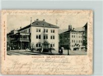 9400 Rorschach 1900 Gebrauchsspuren Hafenplatz
