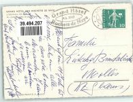 Rochers de Naye - Grand Hotel Hüttenstempel
