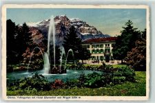 8750 Glarus - Hotel Glarnerhof Springbrunnen Wiggis