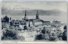 1000 Lausanne Losanna - Panorama Kirche AKU1