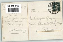 3700 Spiez 1919 - Dampfschiff Thunersee Ort lt. Stempel
