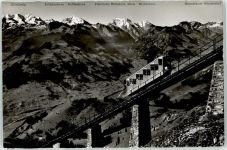 Niesen Foto AK Kandertal Seilbahn