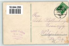 Hoher Kasten 1911 Gebrauchsspuren Hotel Hohen Kasten Lithographie