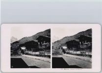 3825 Mürren - Stereofoto format ca. 18 x 9 cm