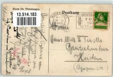 8400 Winterthur Künstlerkarte sign Kalk Kyburgia Studentika