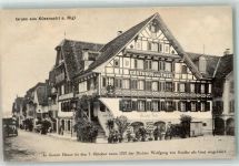 6403 Küssnacht am Rigi - Gasthaus zum Engel (Goethe nächtigte hier 1797) Kutsche