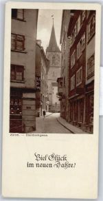 8000 Zürich - Steinbockgasse , Neujahr AKU2