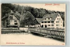 8135 Sihlwald 1901 - Gasthaus mit Forsthaus