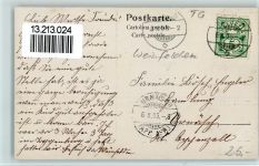 8570 Weinfelden 1906 Foto AK Pension Wohnhaus?