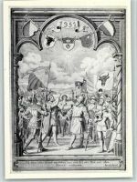 Zürich Bundesschwur anno 1351 - Politik Motiv Schweiz 1951