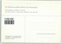 Zürich Bundesschwur anno 1351 - Politik Motiv Schweiz 1951