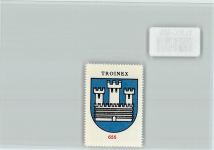 1256 Troinex - Vignette Wappen Kaffee Hag ca 1920-1940 Troinex