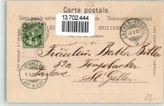 9000 Lachen-Vonwil 1900 BOAKC Lithographie Hauptstraße Neu Einsiedeln