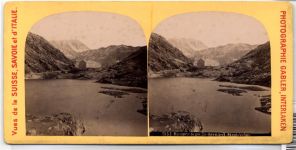 Aiguille du Velan - Stereofoto Format ca. 18 x 9 cm