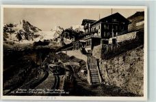 Schynige Platte - Hotel Bellevue mit Breithorn und Tschingelhorn