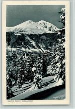 7260 Davos Dorf - gegen Schiahorn Winter