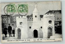 2300 La Chaux-de-Fonds 1906 - Concours de Constructions de Neige Hiver