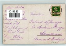 3723 Kiental 1924 - mit Blüemlisalp Morgenrot