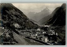 6484 Wassen UR Foto AK Eisenbahn Gotthardbahn