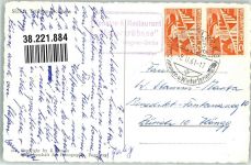 Trübsee 1961 Winter Seilbahn Skilift Jochpass