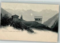 7173 Tenigerbad 1905 Foto AK Gasthaus Clavadials zum Tenigerbad