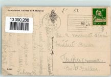 1928 Künstlerkarte Contadinella Ticinese di R. Ballerini