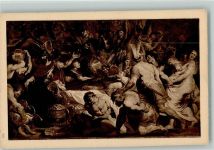 Hilfsverein für Lungenkranke - Gemälde von Rubens - Leichenbegräbnis Römer Tuberkulose