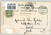 2900 Porrentruy Pruntrut 1903 Gebrauchsspuren