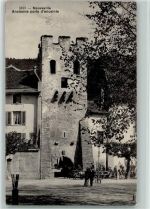 2520 La Neuveville 1912 - Ancienne Porte d'enceinte