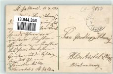 1920 Prägedruck mit echter Stoff Applikation , Pfeife AK