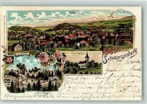3150 Schwarzenburg 1904 BOAKC Kirche Wahlern Lithographie