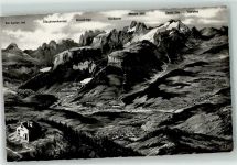 9050 Appenzell - Vogelschau Alpstein