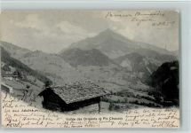 1854 Leysin - Vallée des Ormonts et Pic Chaussy