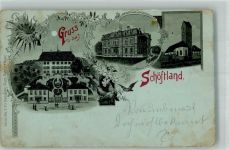 5040 Schöftland 1900 Gebrauchsspuren Kirche Lithographie