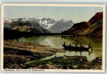 Oberblegisee - Ruderboot Hausstockkette