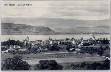 3280 Murten Morat - Kirche, Ortsansicht