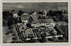 9500 Wil SG - Luftbild, Kapuzinerkloster, Wil, Foto-Karte, 1959, verlag O. Wyrsch