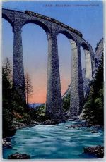 7050 Arosa - Landwasser-Viadukt Bergbahn